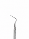 Hamburg Filling instrument one end curved ball - other end angled ball