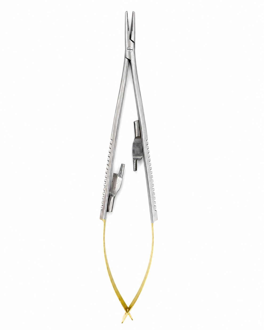 Hamburg Needle Holder Castroviejo Straight 14 cm Tc