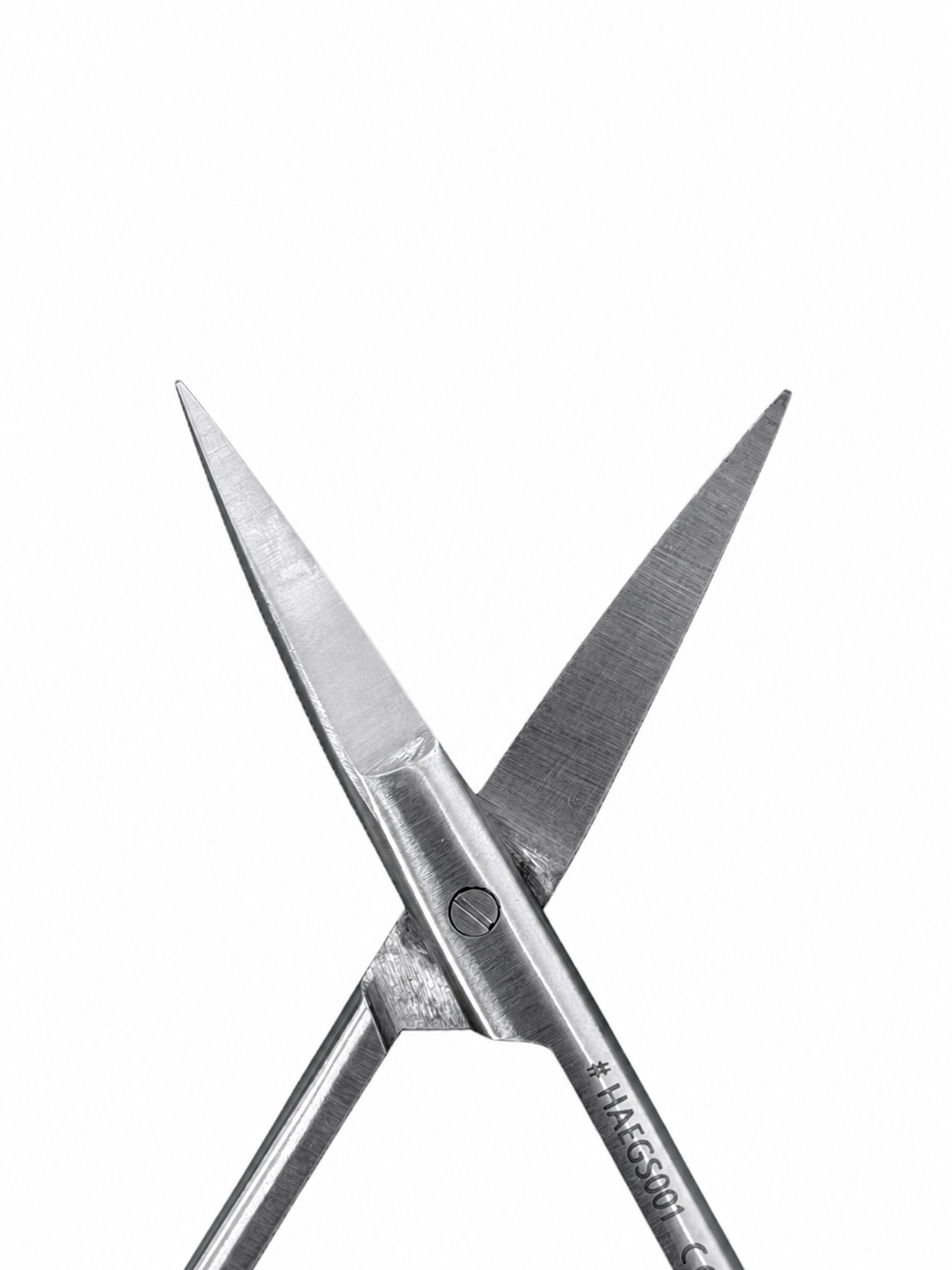 Hamburg Gum Scissors Gold Plated Iris Delicate Straight 11.5 cm