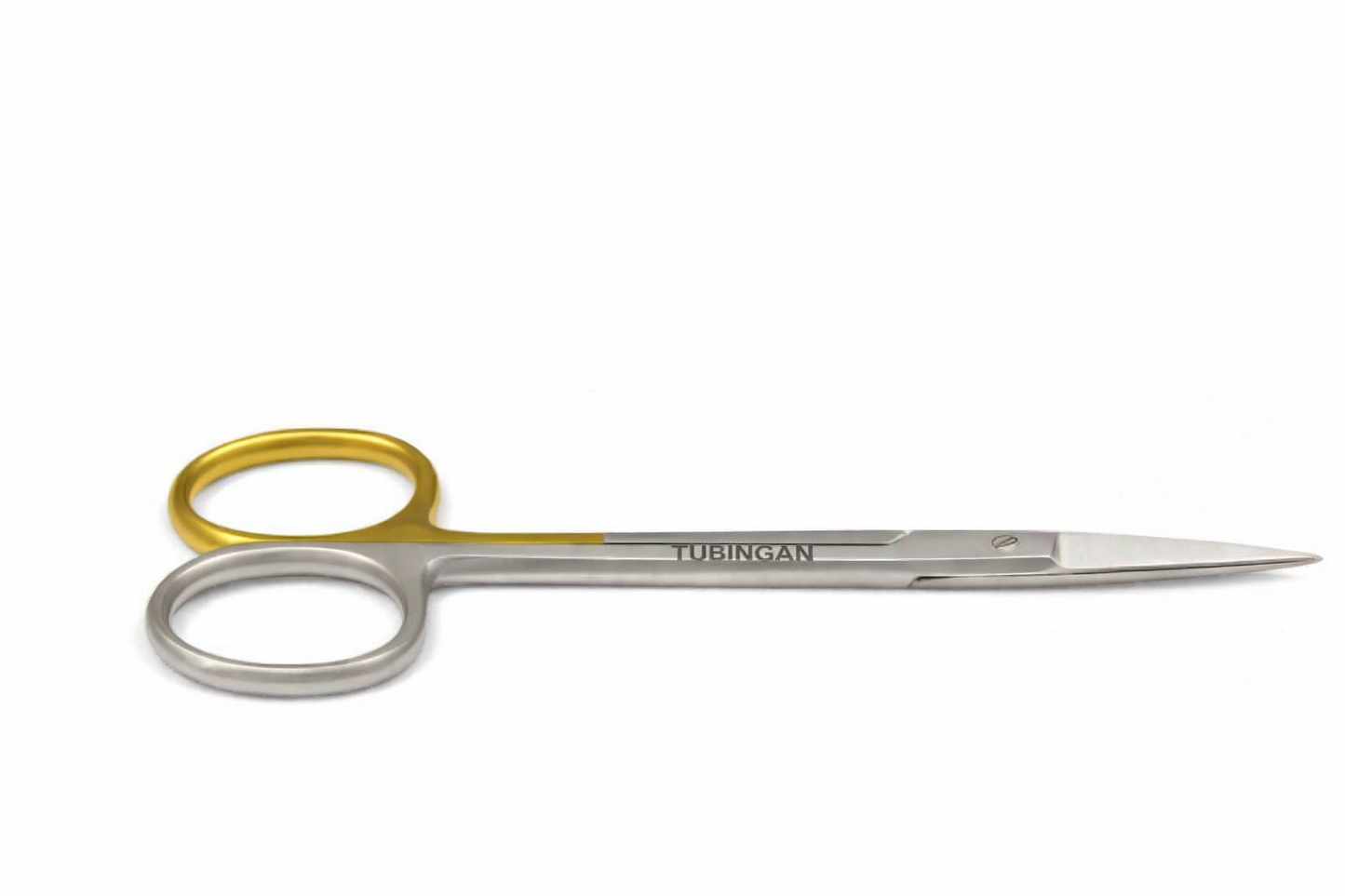 Tubingan Gold Plated Iris Delicate Straight 11.5cm Scissor