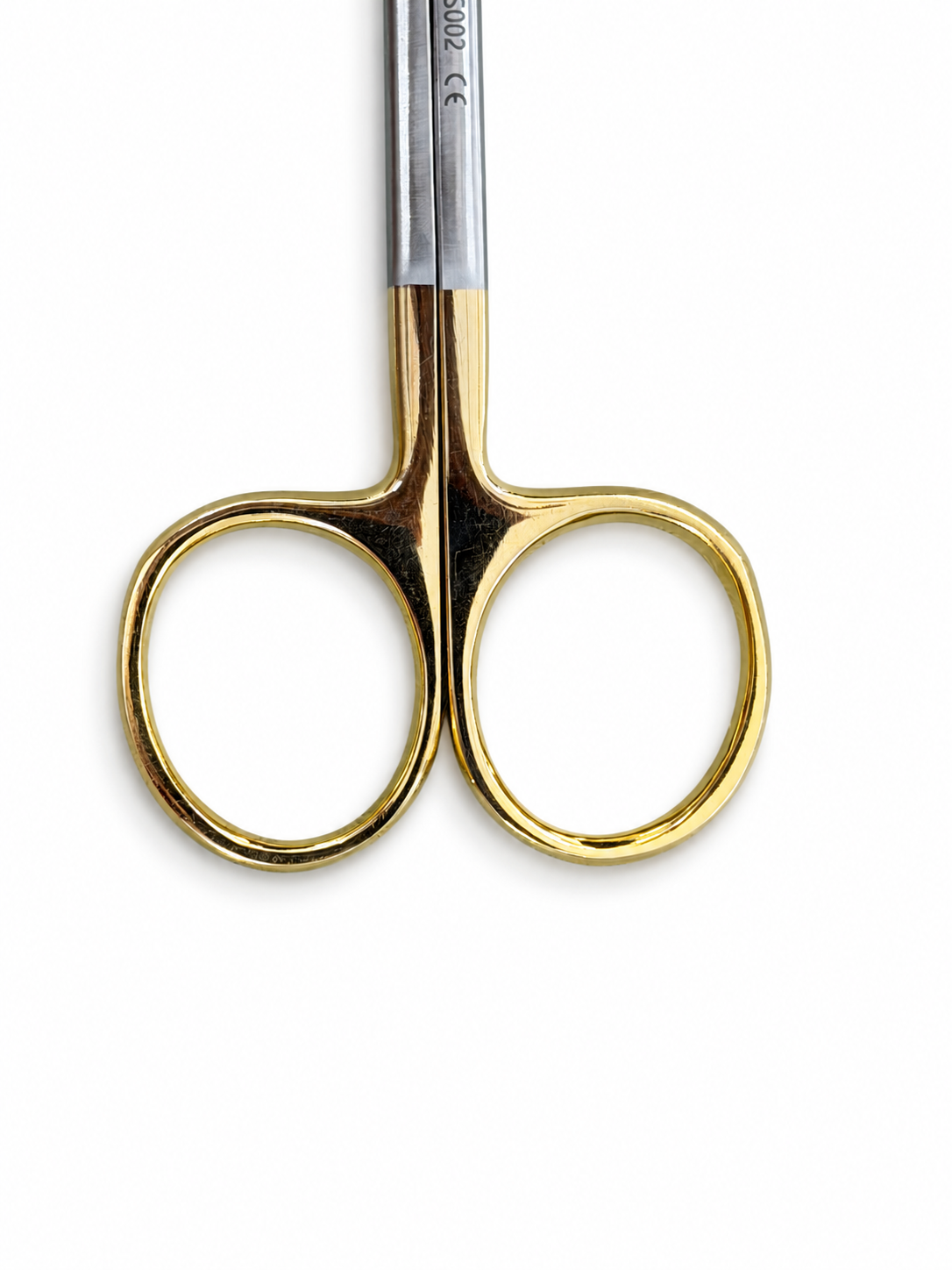 Hamburg Gum Scissors Gold Plated Iris Straight 11.5 cm