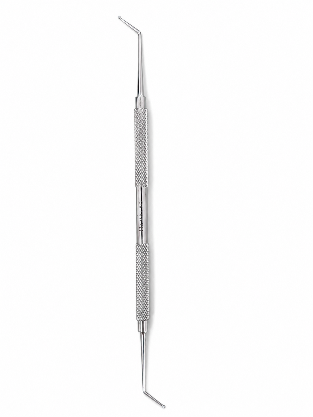 Hamburg Filling instrument Both sides angled ball ends