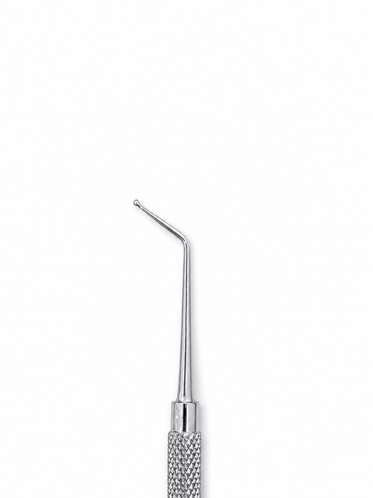 Hamburg Filling instrument Both sides angled ball ends