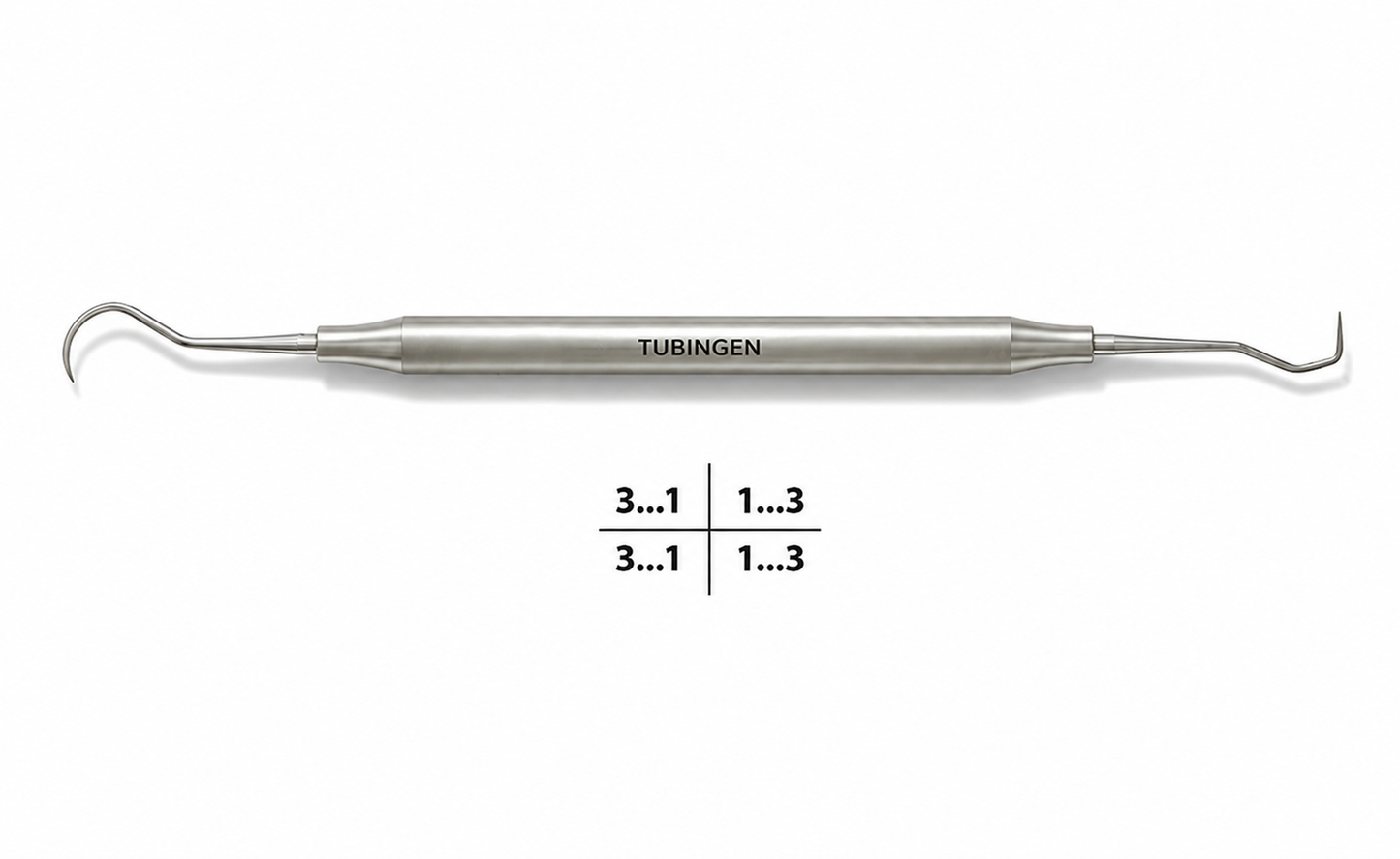 Universal Curettes Hollow Handle 08mm 1--3 3--1