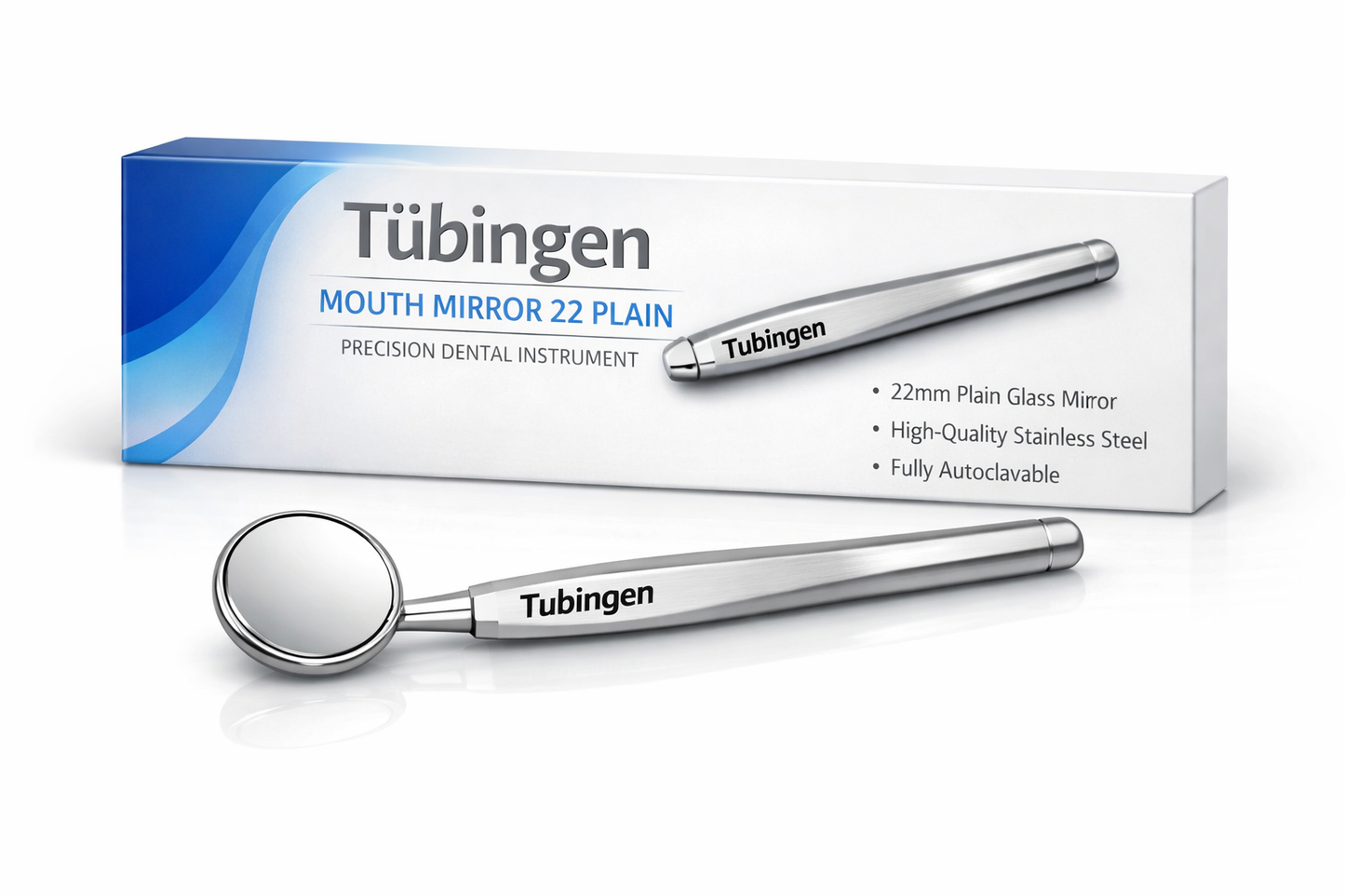 Tubingen Mouth Mirror 22 Plain