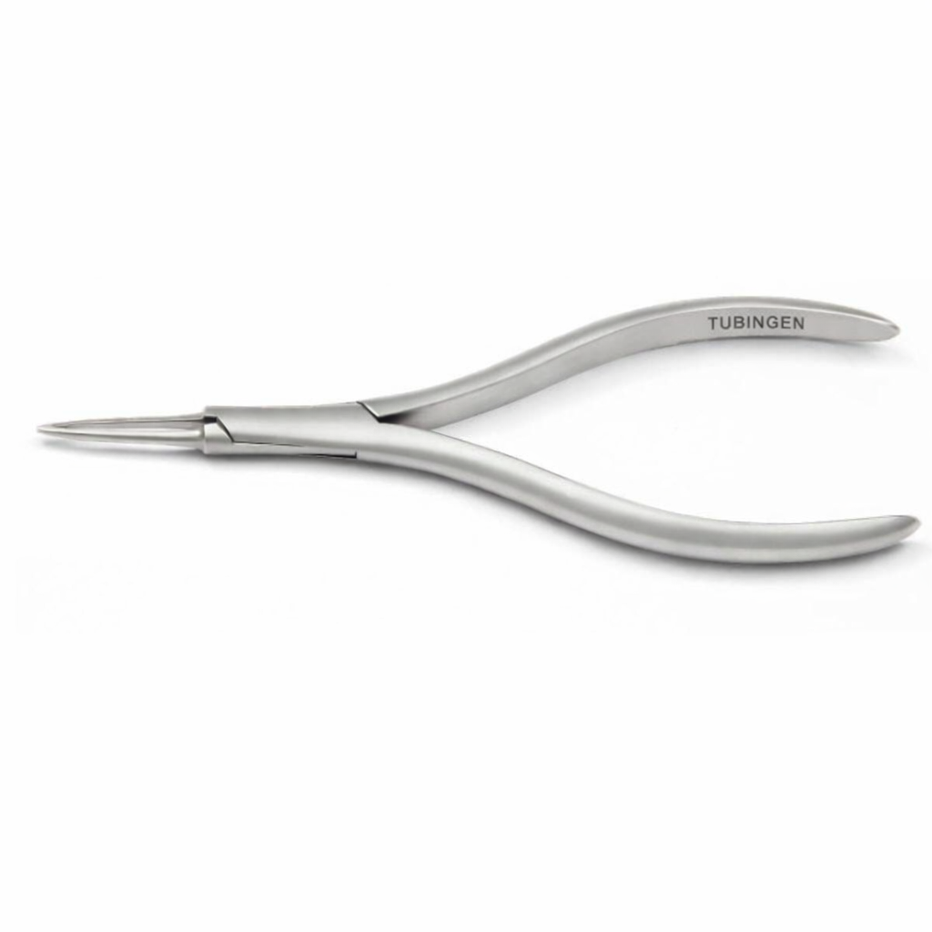 Tubingan Plier for removing broken broaches-Straight