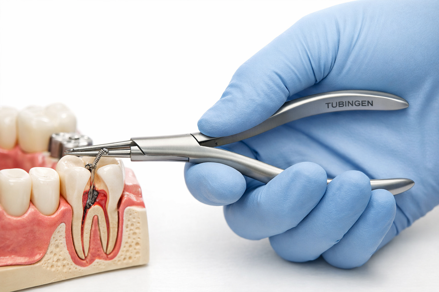 Tubingan Plier for removing broken broaches-Straight