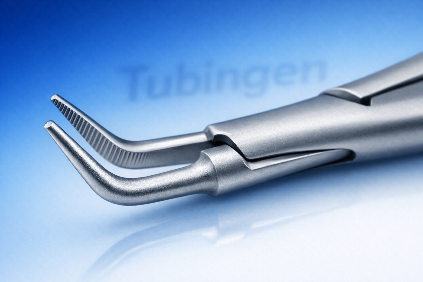 Tubingen Plier for removing broken broaches -Curved