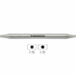 Amalgam Plugger/condensor 1.10-1.10 Serrated