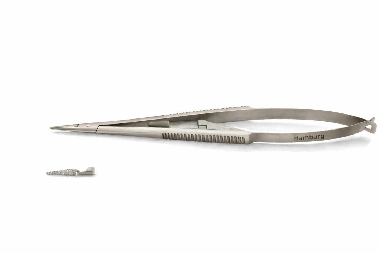 Hamburg Needle Holder Castroviejo Straight 14 cm Tc