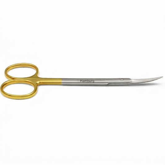 Hamburg Gum Scissors Joseph Curved Sharp 14 cm