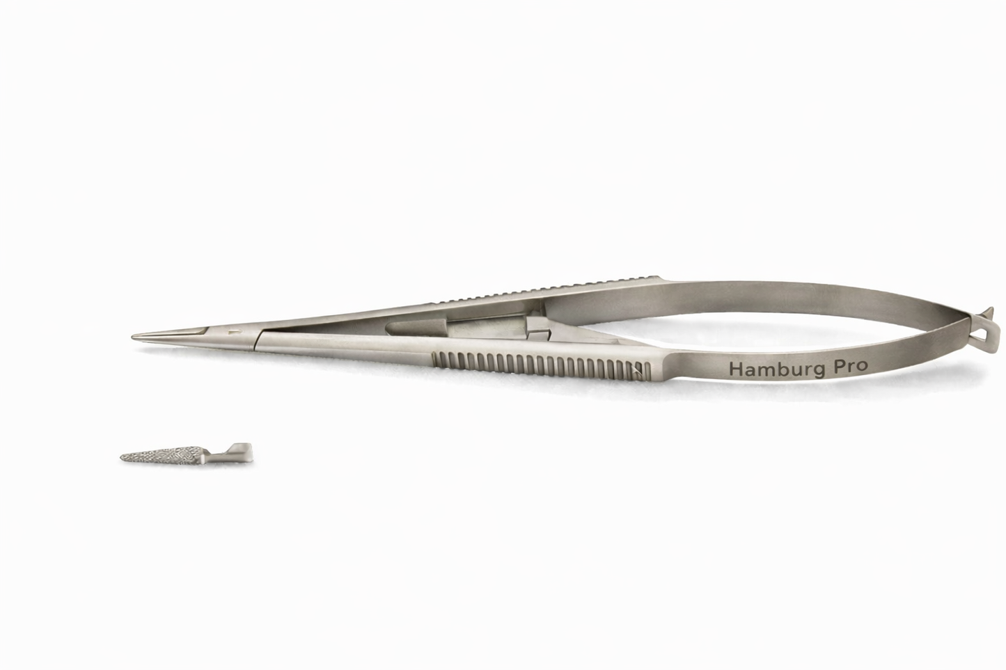 Hamburg Pro NEEDLE HOLDER Castroviejo Straight 14cm Tc