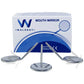 Waldent Mouth Mirror Tops Front Surface Rhodium Coated No. 5 Pk/12 (K13/6)