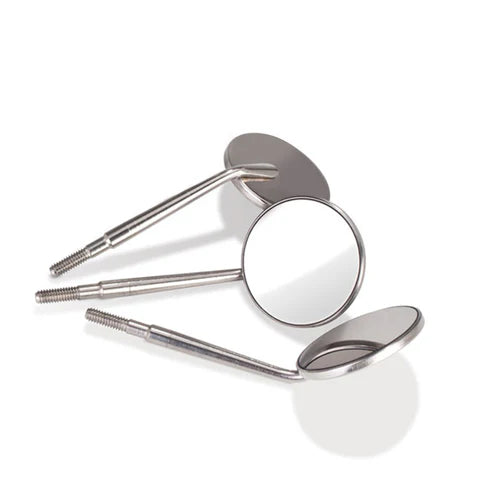 Waldent Mouth Mirror Tops Plain No. 5 Pk/12 (K13/3)